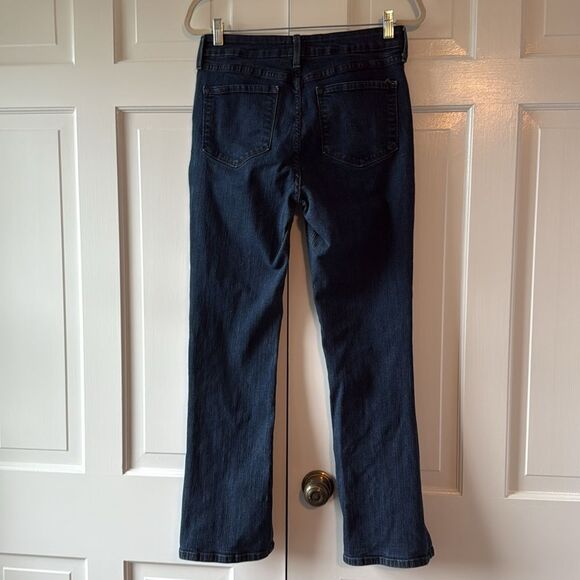 NYDJ Womens Boot-Cut Jeans Dark Wash Sz 10 Lift Tuck Slimming - Picture 4 of 11